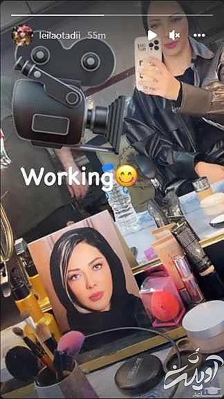 استایل شیک و فشن لیلا اوتادی در محل کار